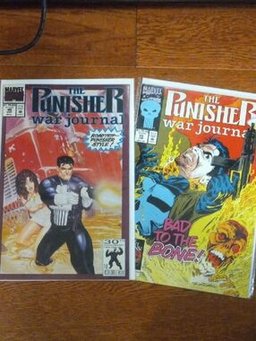 Marvel The Punisher War Journal Comics X2